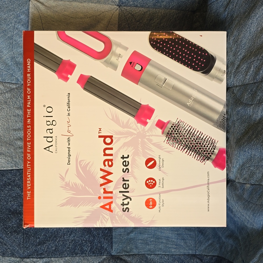 Adagio California AirWand Styler Set **NWT**